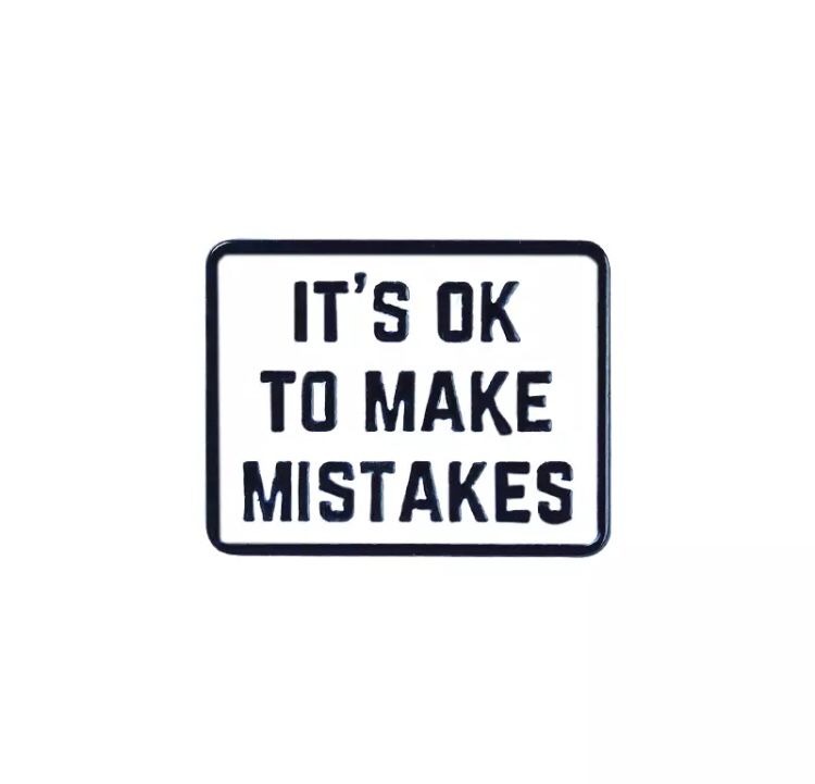 بروش IT'S OK TO MAKE MISTAKES