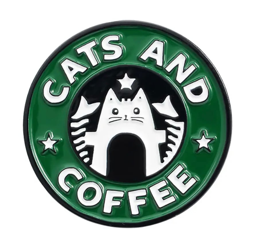 بروش cats and coffee