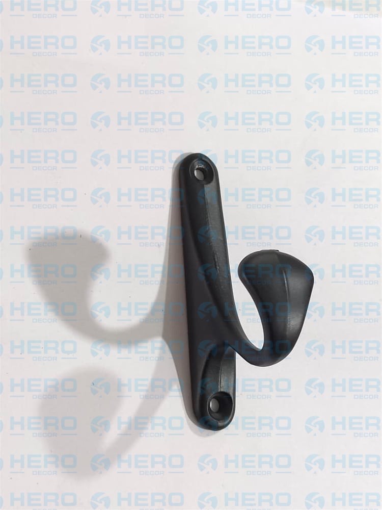 HOK1B-36 - WH410 علاقات ملابس مفرد اسود