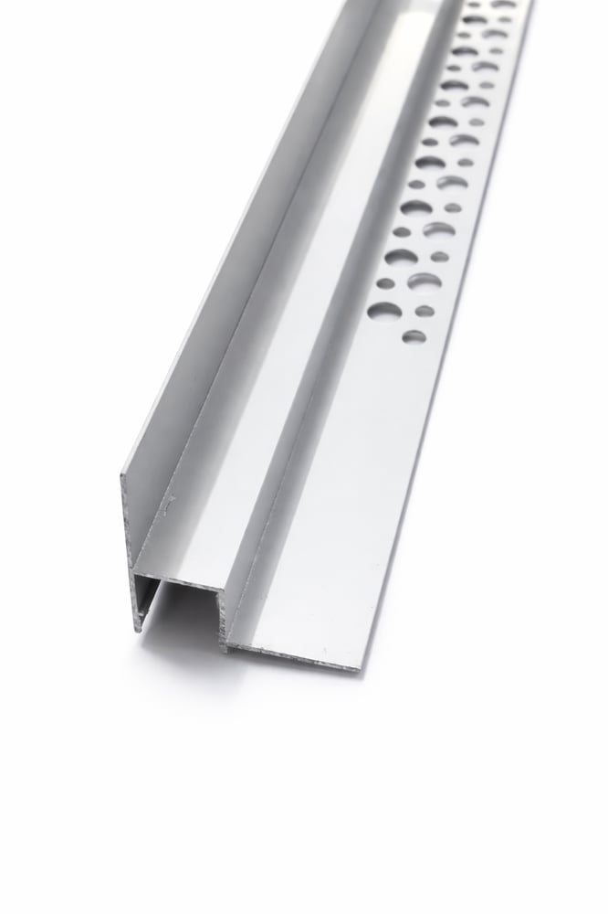 ZACI50-20-50 بروفايل الظل LED 1 LEVEL اسقف- الومنيوم - ابيض WHITE - عرض فتحة 12 ملم - ارتفاع 50 ملم - طول 3 متر