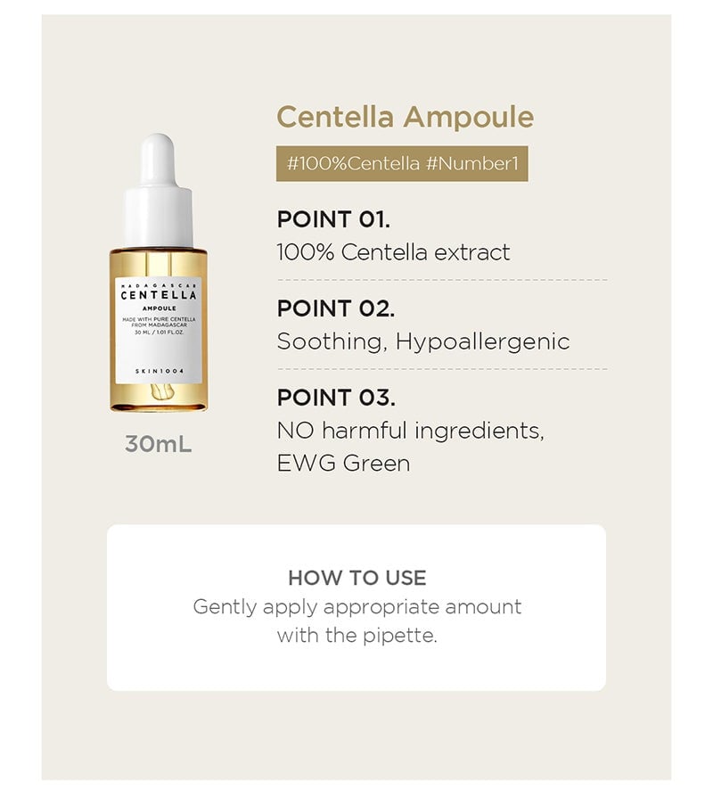 Madagascar Centella Travel Kit