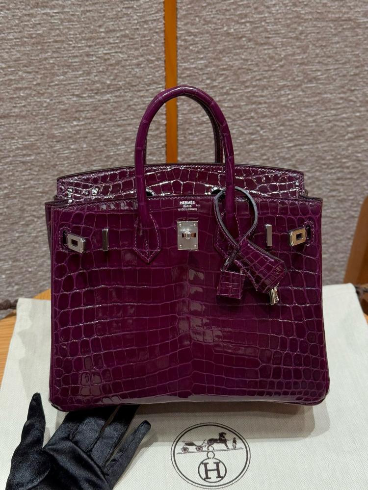 Birkin 25 cm جلد تمساح