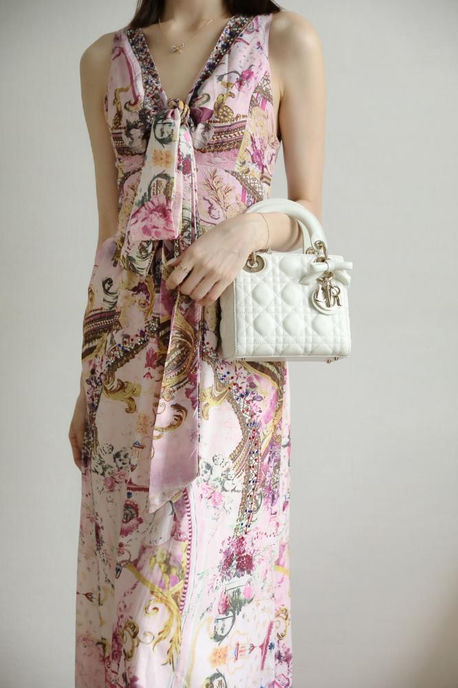 Lady dior 17 cm فيونكة