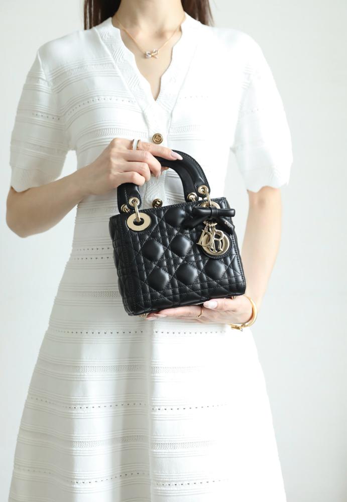 Lady dior 17 cm فيونكة