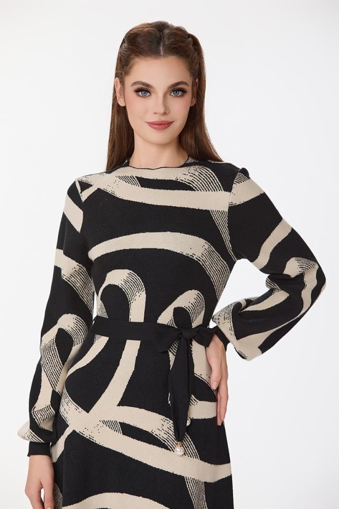 Wool dress stretch