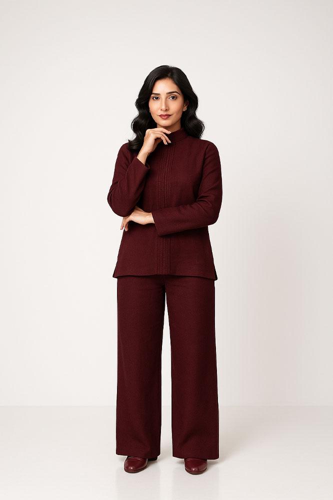 Maroon winter set