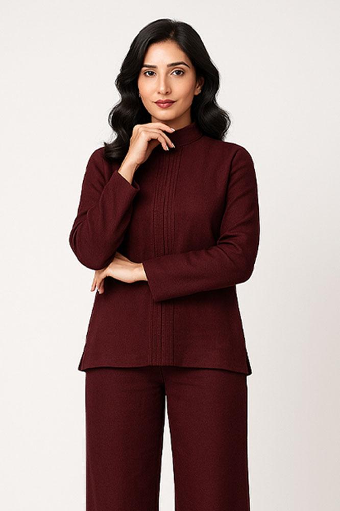 Maroon winter set
