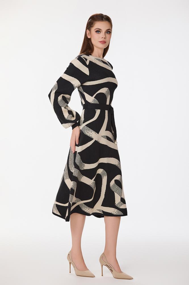 Wool dress stretch
