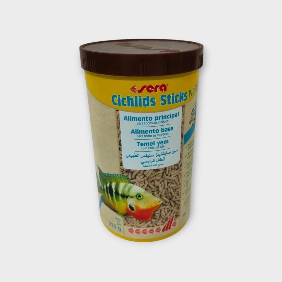 sera CICHLID STICKS 1000ml (210g) أكل لأسماك الزينة