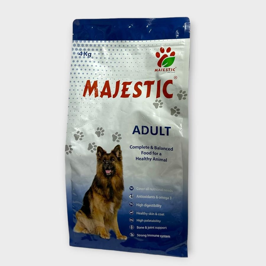 MAJESTIC ADULT 4KG أكل كلاب جاف
