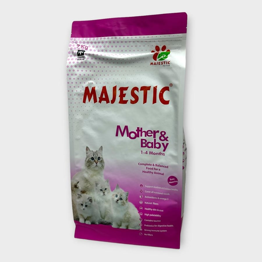 MAJESTIC MOTHER & BABY CAT 7KG أكل قطط جاف