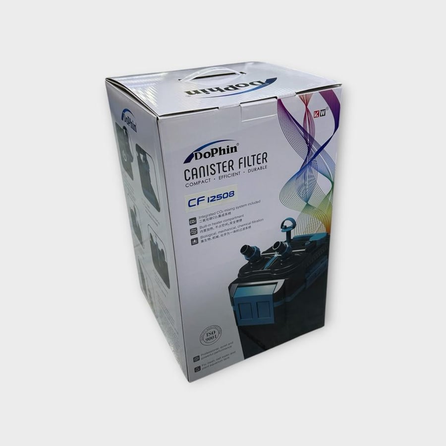 KW DoPhin CF12508 CANISTER FILTER فلتر خارجي لأحواض أسماك الزينة