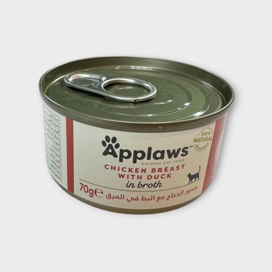 Applaws wet food Chicken with Duck 70g معلبات أكل قطط