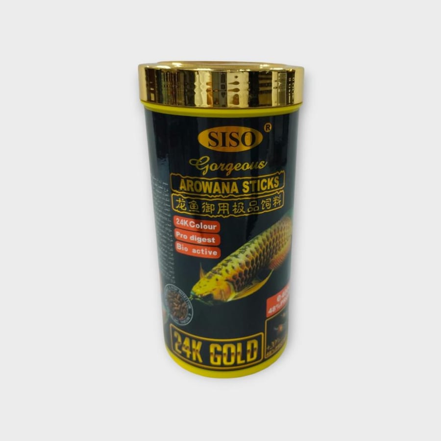 SISO AROWANA STICKS 500G/1000ML FISH FOOD أكل لأسماك الزينة