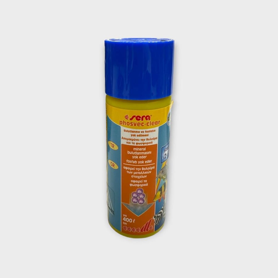 sera phosvec-clear 100ml FISH MEDICINE أدوية أسماك الزينة "مزيل الطحالب"