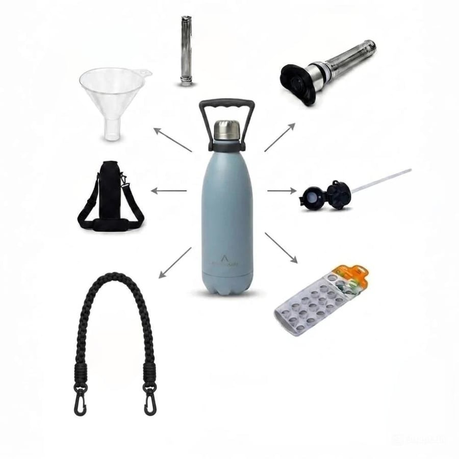 1 L Steel Flask