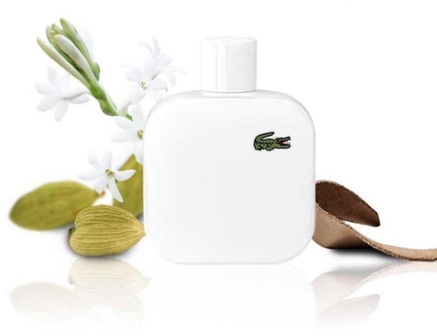 عطر لاكوست الابيض الرجالي او دو تواليت- 100مل