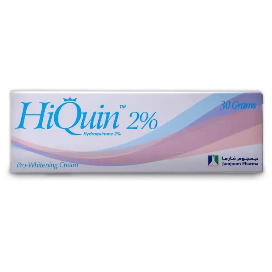 هاي كوين 2% كريم مبيض - 30 جم hiquin 2%