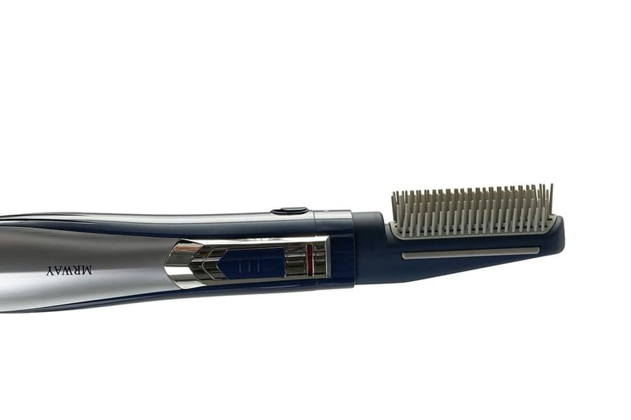 مصفف شعر مروي لون ازرق/رمادي 2 قطعة