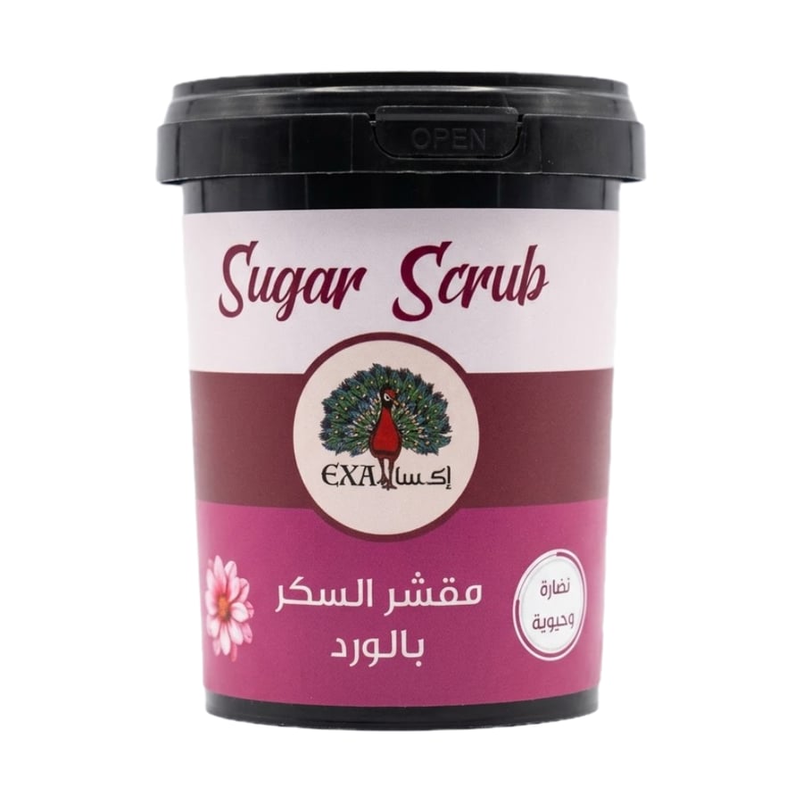 اكسا مقشر السكر بالورد - 600 جم