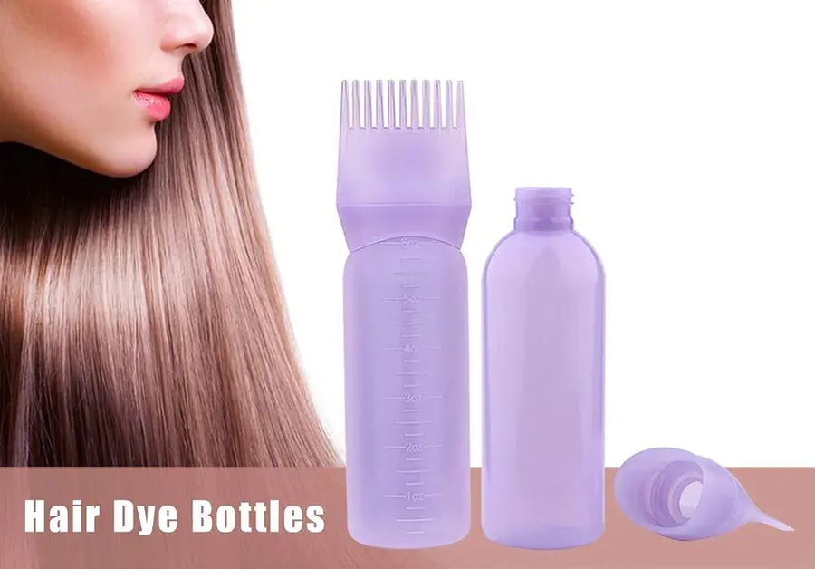 علب توزيع الزيت وصبغات الشعر  -3 حبة