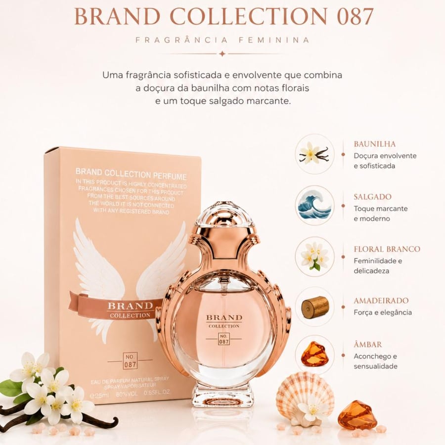 براند كوليكشن عطر ميني 087 بدائل عطور عالمية - 25 مل