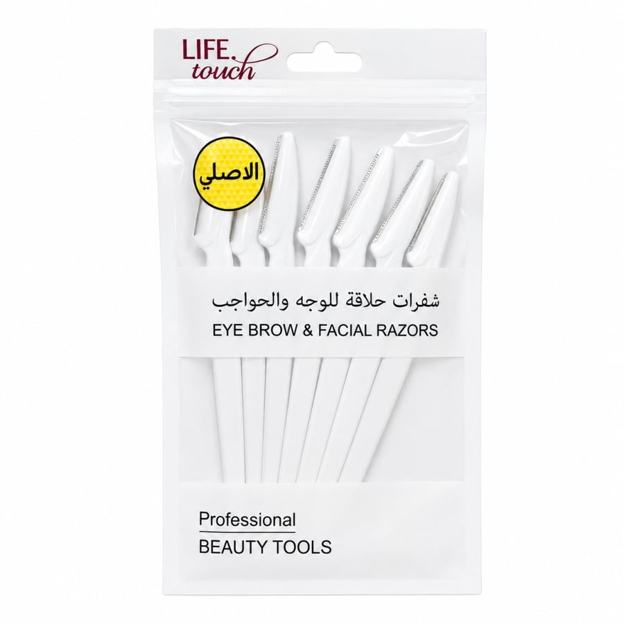 شفرات حلاقة للوجه والجسم الأبيض -12 حبة