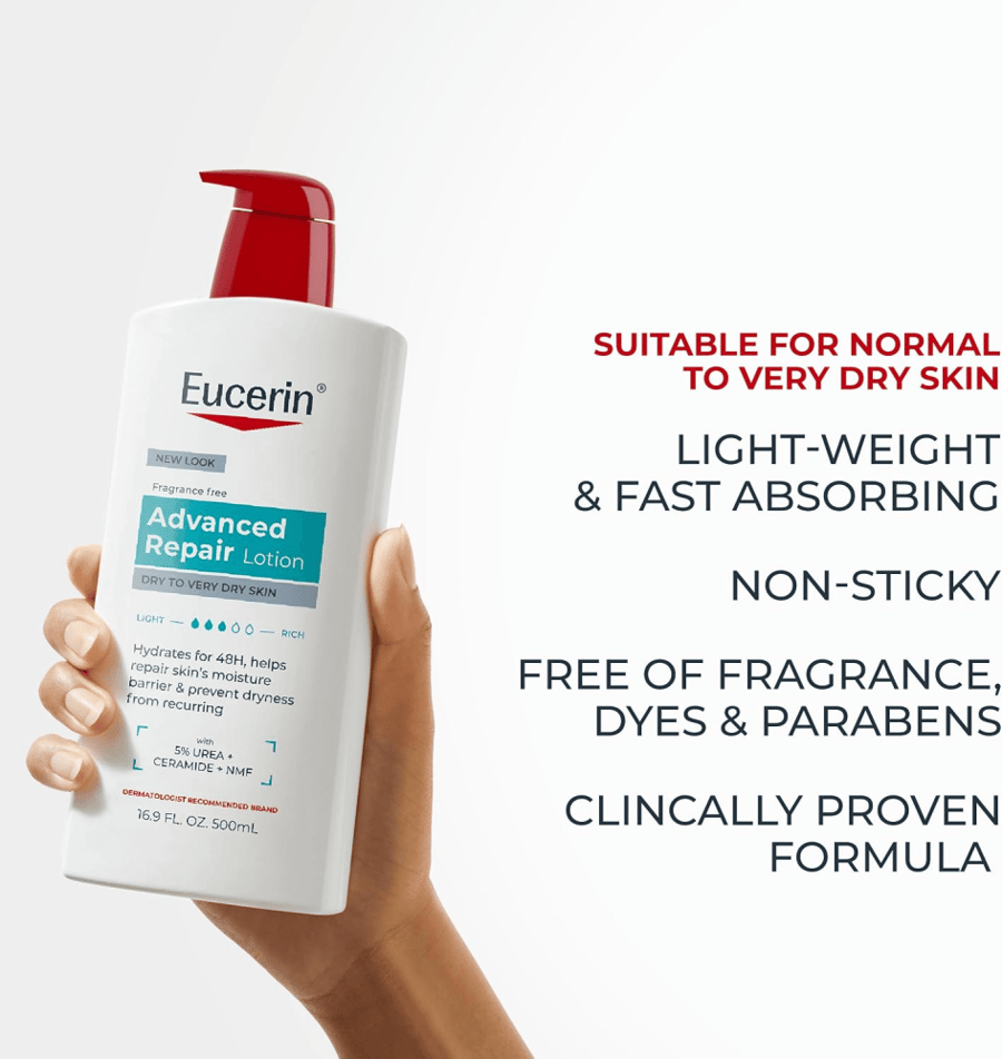يوسيرين لوشن الاصلاح المكثف للبشرة الجافة والحساسة 500ml
