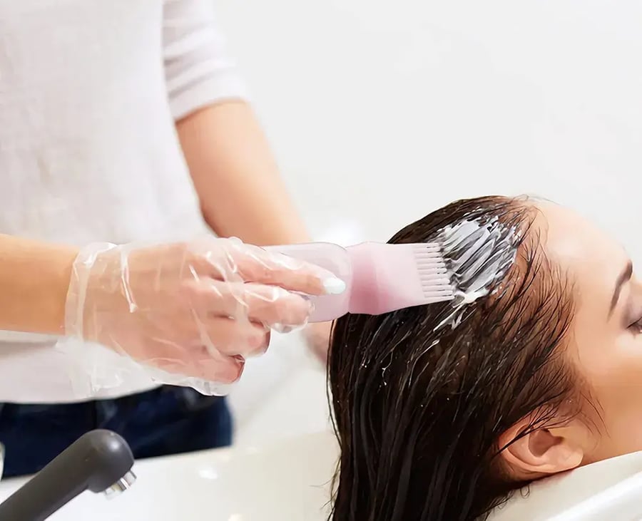علب توزيع الزيت وصبغات الشعر  -3 حبة