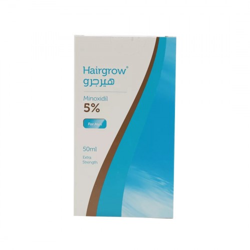 بخاخ تكثيف الشعر 5% سائل مينوكسيديل من هيرجرو - 50 مل