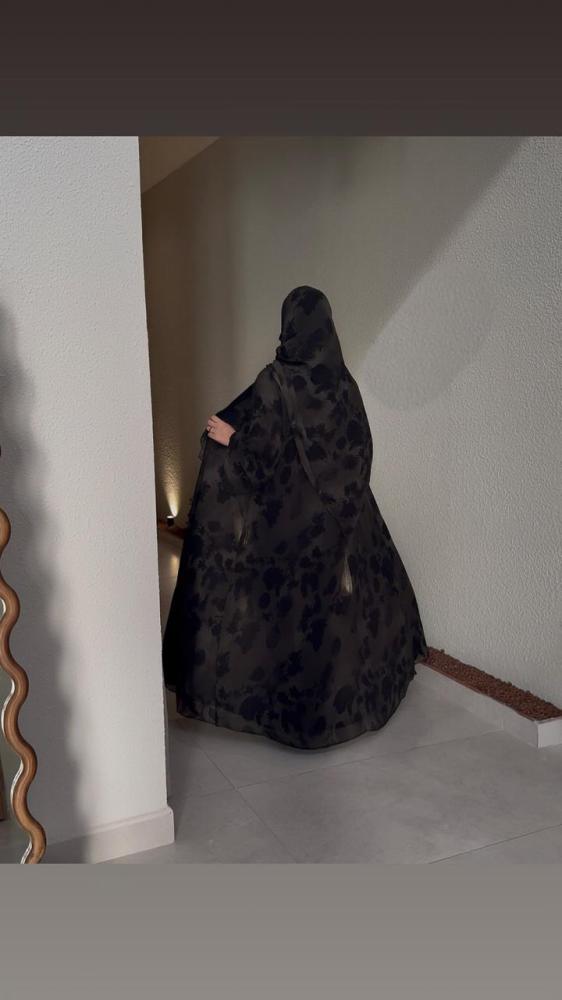L003  شيفون مشجر