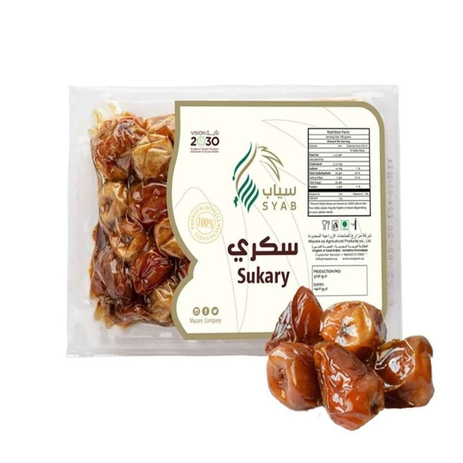 كرتون تمر سكري مكبوس (8×1كجم)