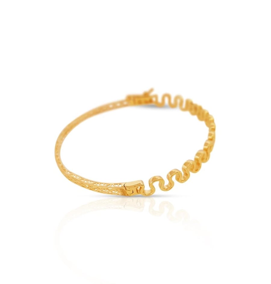 Children's gold bracelet - 18 karat - approximately 4.66 grams
