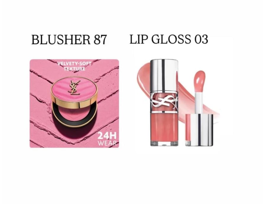 مكس بلشر 87 + قلوس ايف سان لوران ysl - 03