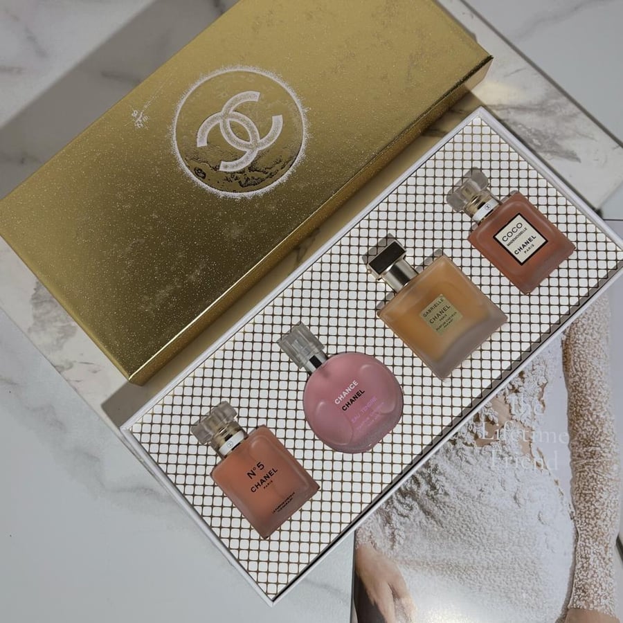 4 عطور شعر شانيل حجم 30 مل