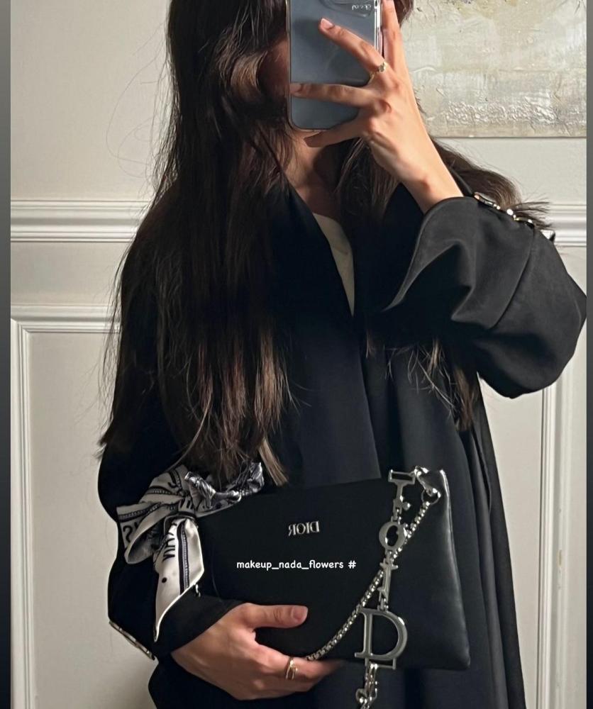Dior bag with scarf and VIP medal