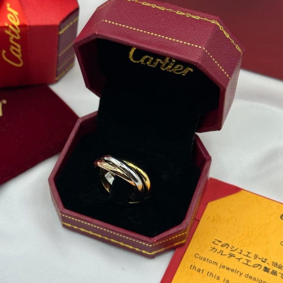 خاتم كارتييه ( Cartier ) شامل الملحقات