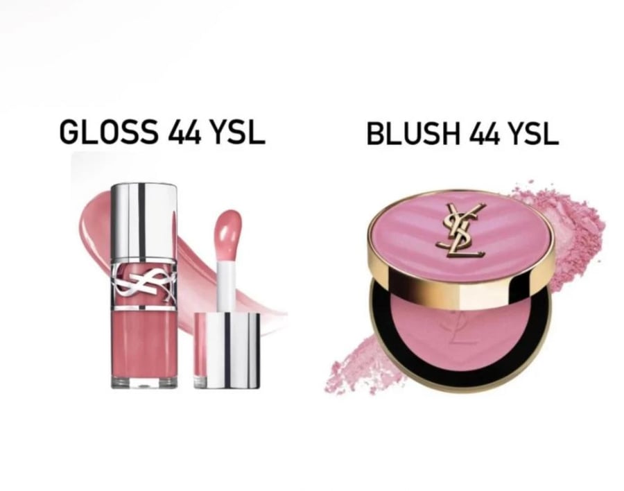 مكس بلشر 44 + قلوس ايف سان لوران ysl - 44