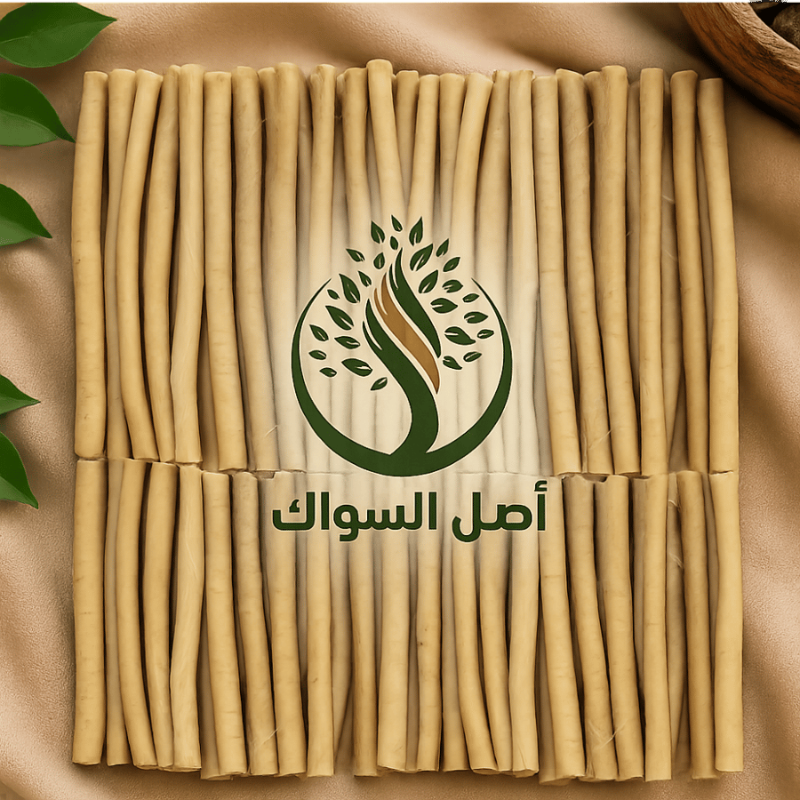 سواك أبو حنش الفاخر بطول 10-13 سم | باقة 50 سواك