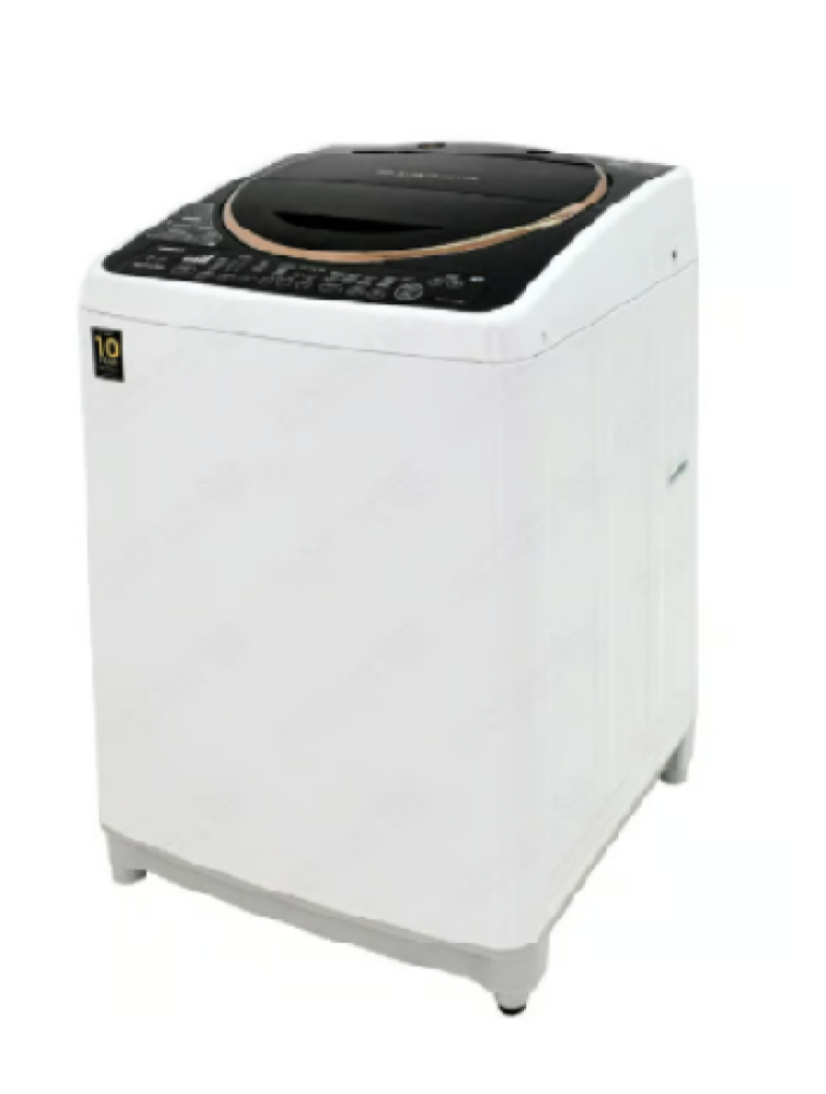 Toshiba top-opening washing machine 15 kg white