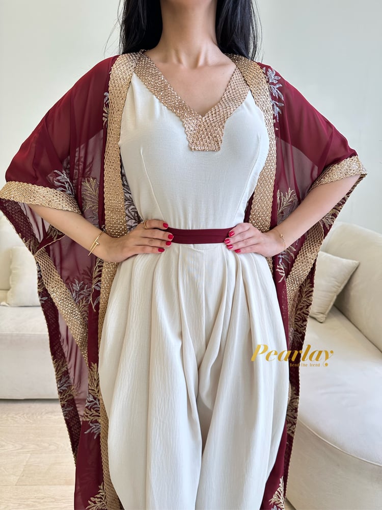 جمب سوت رمضاني عنابي