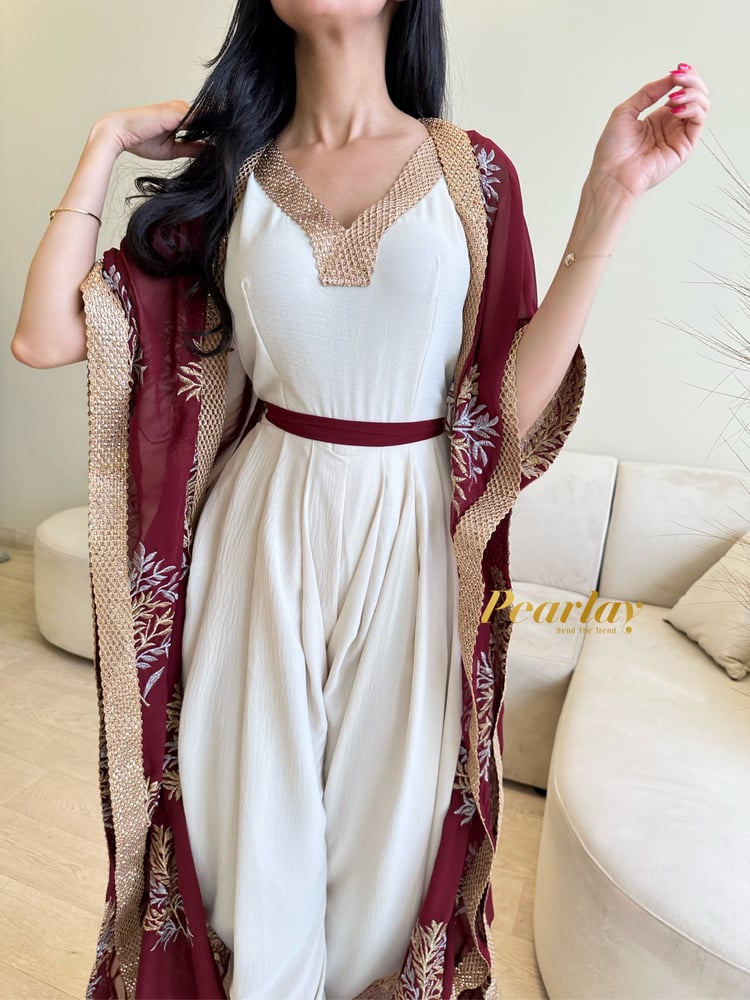 جمب سوت رمضاني عنابي