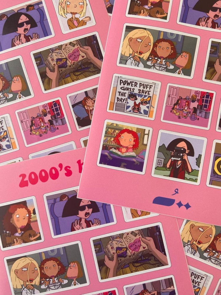 Sticker sheet - 2000s Baby