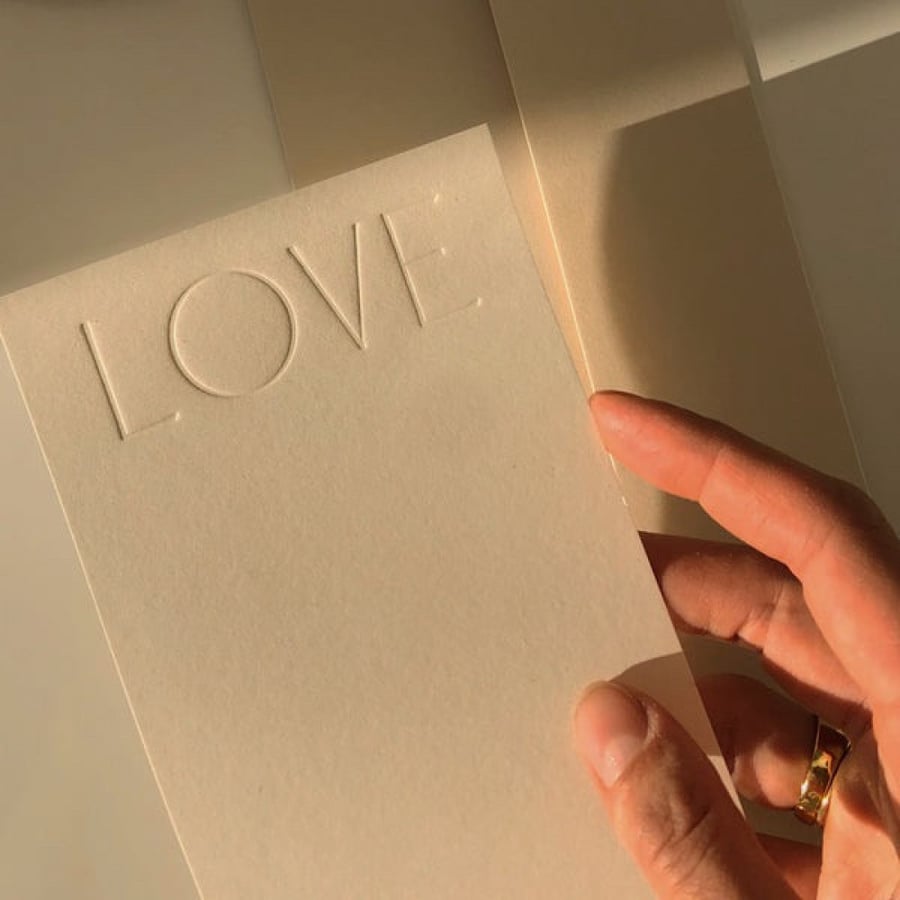 بطاقة مميزة Love Note