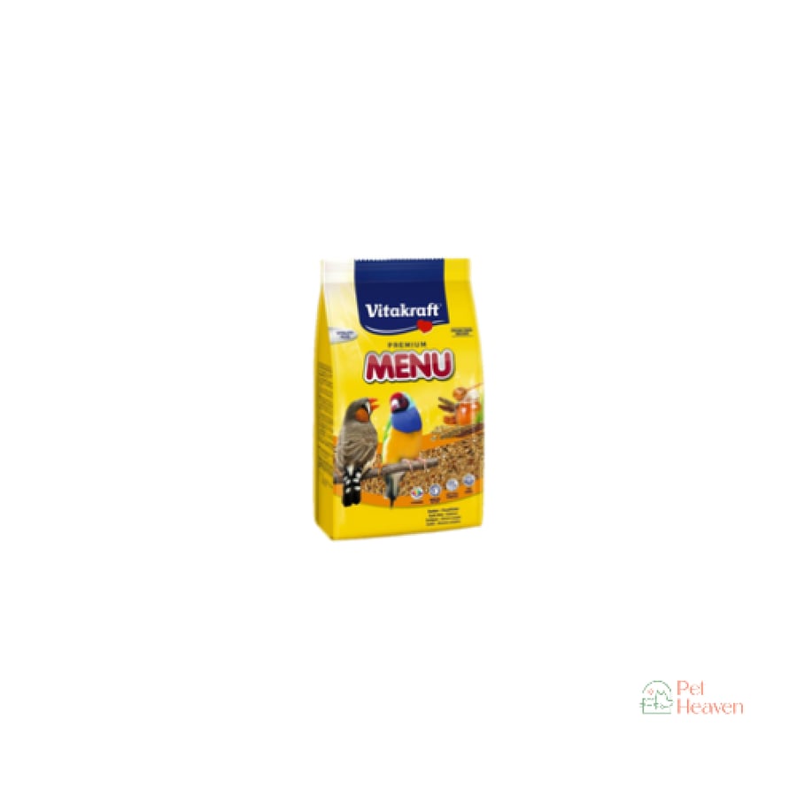 اكل طيور الزيبرا