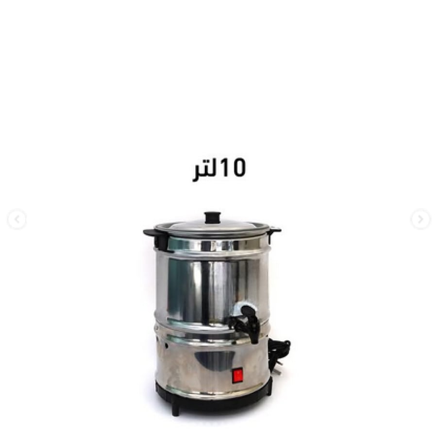 خضاضه حليب صناعه تركي 10 لتر بحنفيه