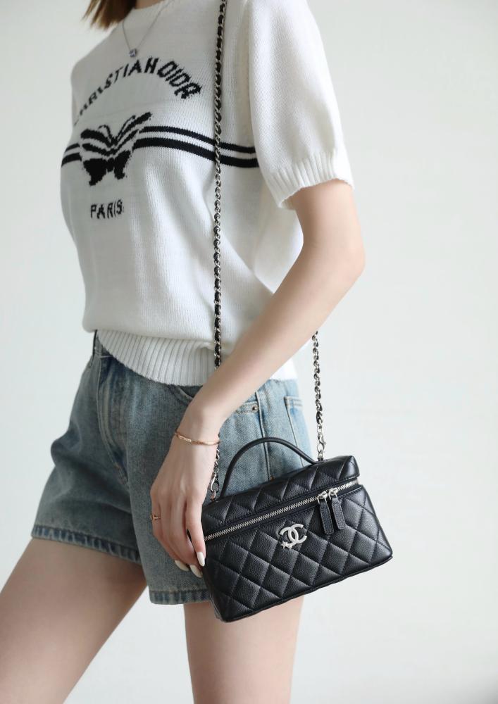 Chanel black bag