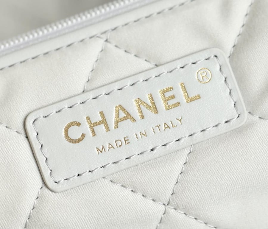 Chanel white bag