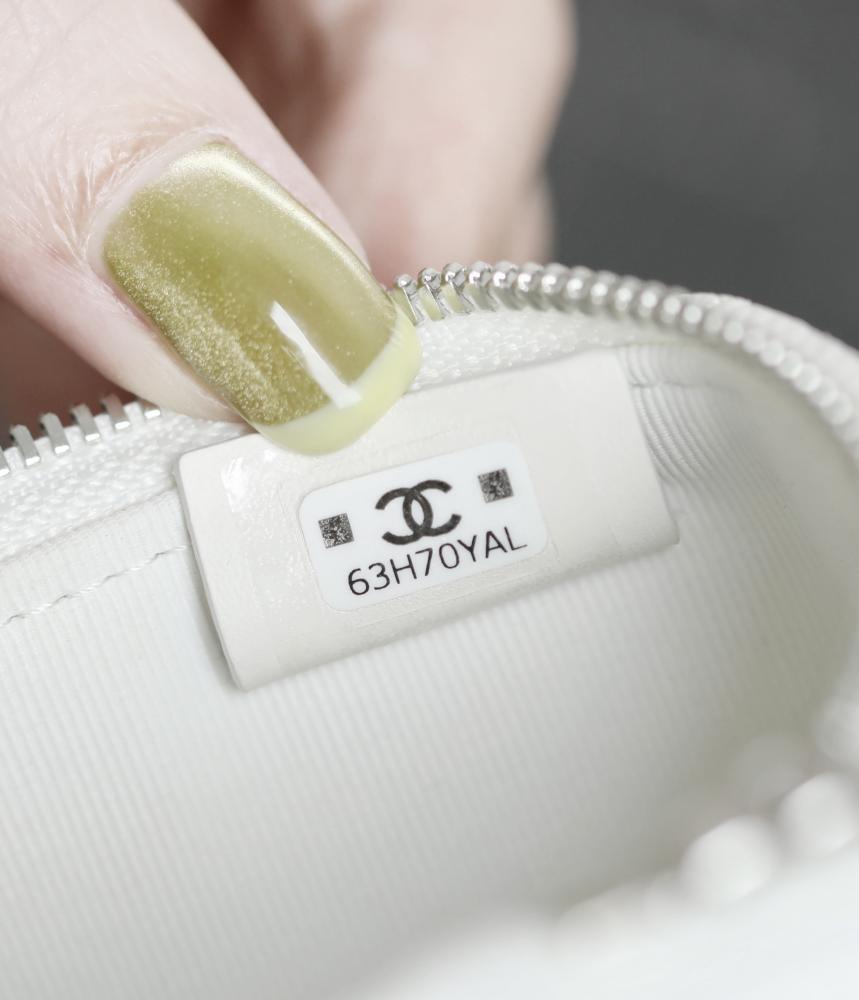 Chanel white bag