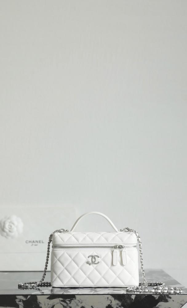 Chanel white bag